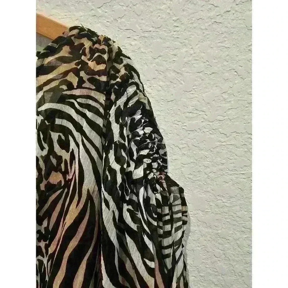 NWT. Express. MAXI DRESS Animal Print. SIZE SMALL - Picture 5 of 13